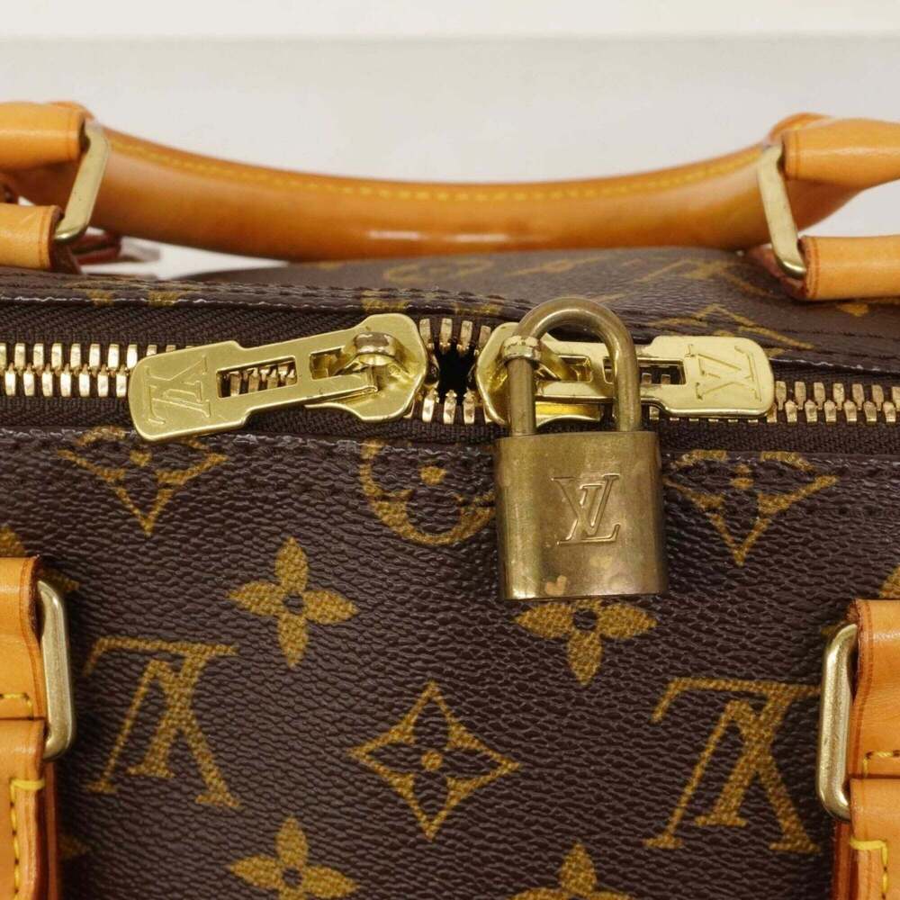 LOUIS VUITTON Brown Monogram Keepall 50 Boston Bag - Picture 9 of 11